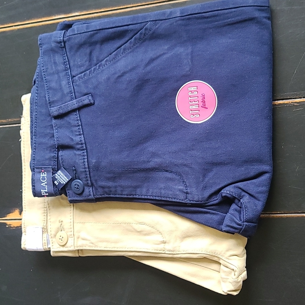 The Children's Place Girls Uniform Chinos BNWT